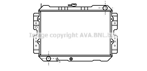 AVA QUALITY COOLING radiatorius, variklio aušinimas MZ2043